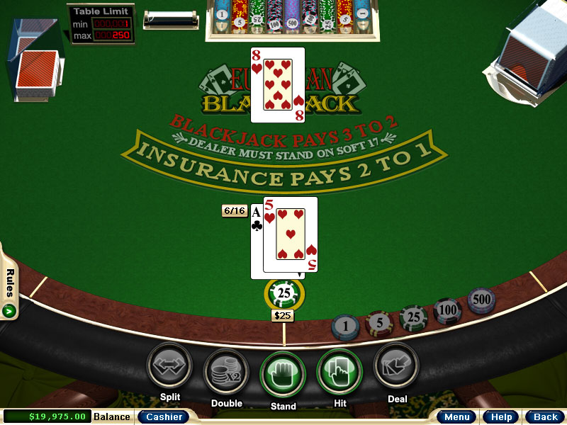 Play blackjack